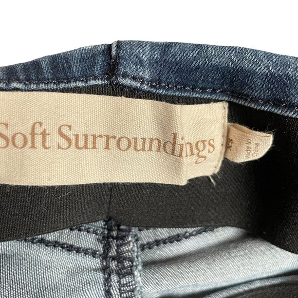 Soft Surroundings Jeggings XS Stretchy Elastic Waist Comfortable Capsule Work - Picture 8 of 9